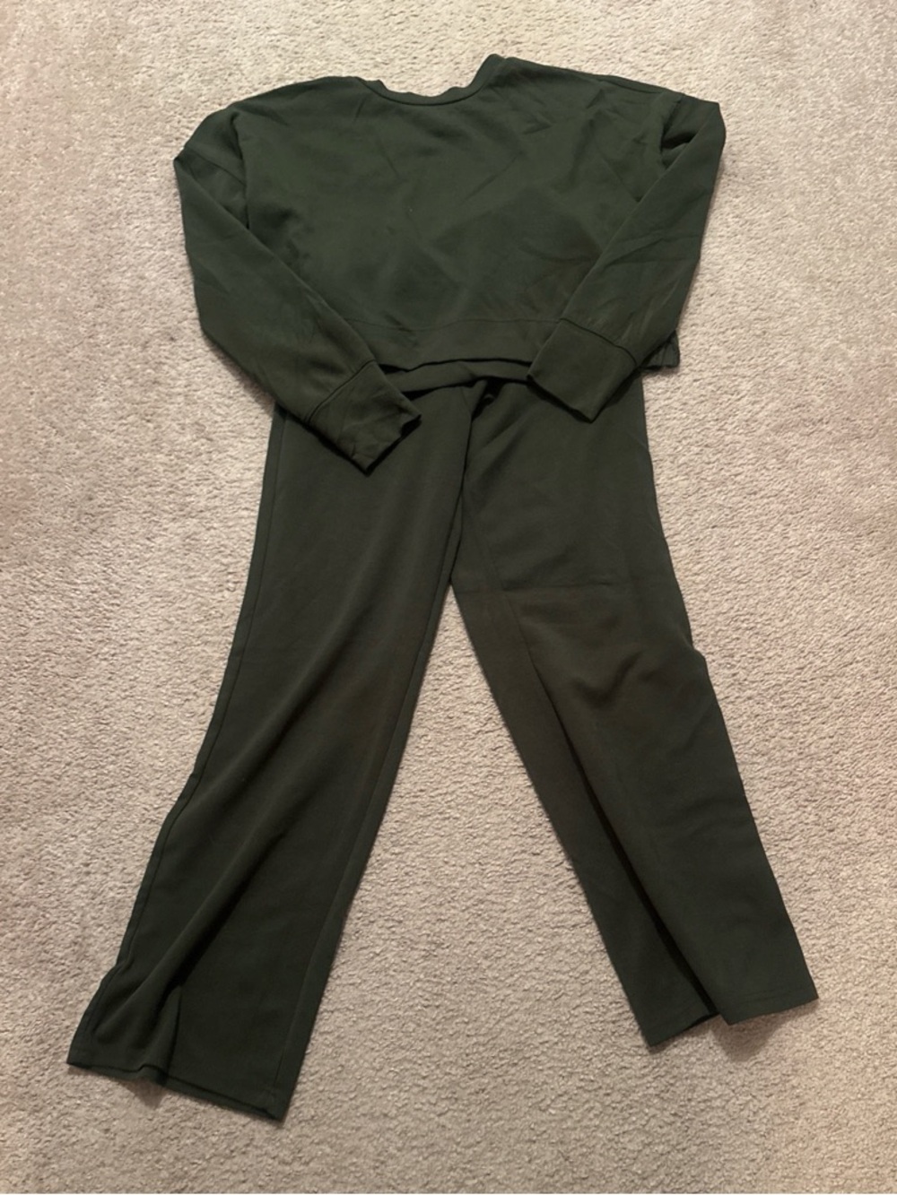 Better Together Green Lounge Set XS Soft Stretch Matching